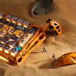 خرید GravaStar Mercury K1 Pro Wireless Mechanical Gaming Keyboard - Battle-Worn Yellow